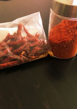 自作一味唐辛子-レシピのメイン写真