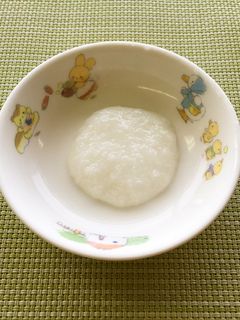 【10倍がゆです★】 離乳食初期】10倍粥 by amy'sキッチン 【クックパッド】 簡単