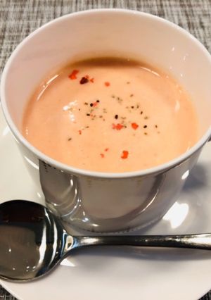 トマトの冷製ポタージュ＊-レシピのメイン写真