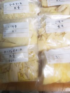 タケノコはこうして冷凍保存-レシピのメイン写真