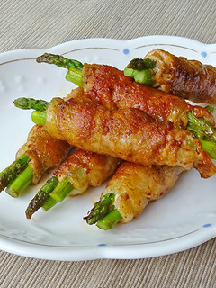【バターの風味】アスパラの豚肉巻き-レシピのメイン写真