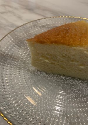 スフレチーズケーキ-レシピのメイン写真
