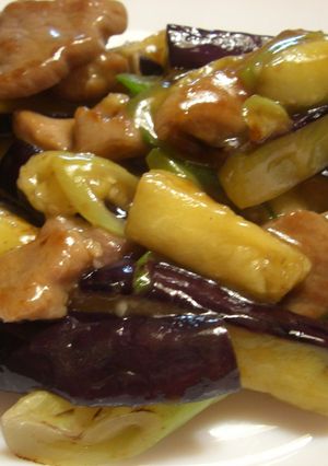 本格中華！豚肉と茄子のピリ辛炒め-レシピのメイン写真