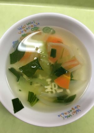 【保育園給食】マカロニスープ-レシピのメイン写真
