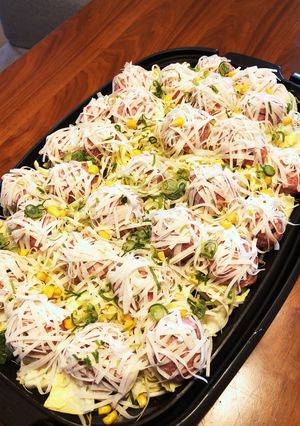 ホットプレートで包まない焼売-レシピのメイン写真
