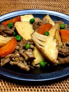 豚肉と筍の和風炒め煮-レシピのメイン写真