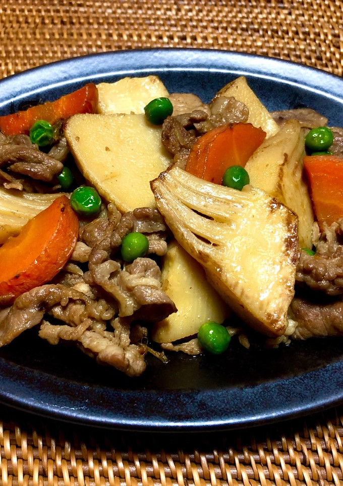 豚肉と筍の和風炒め煮-レシピのメイン写真