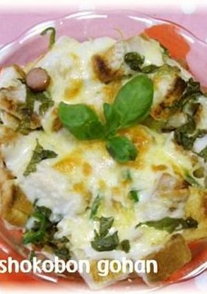 簡単！グラタン風トースト-レシピのメイン写真