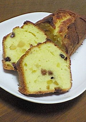 ドライフルーツのパウンドケーキ-レシピのメイン写真