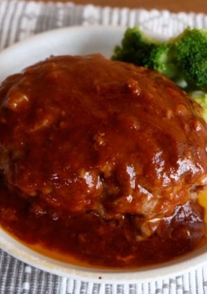 時短15分♪卵パン粉なしで絶品ハンバーグ-レシピのメイン写真