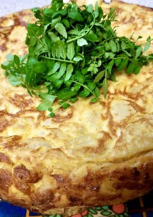 新じゃがいもと焼ビーフンのフリッタータ-レシピのメイン写真