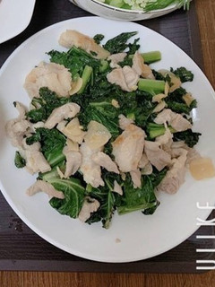 カリーノケールと豚肉の炒め物-レシピのメイン写真