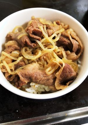 簡単牛丼-レシピのメイン写真