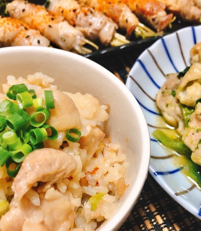 簡単!!中華おこわ風鶏ごぼうご飯-レシピのメイン写真