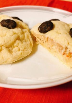 HMと豆腐だけで！フライパン肉まん-レシピのメイン写真