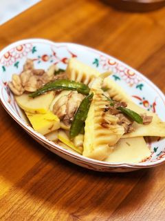 たけのこともも肉の土佐煮-レシピのメイン写真