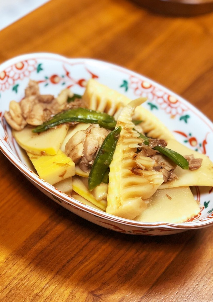 たけのこともも肉の土佐煮-レシピのメイン写真
