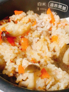 切り餅で!もちもち!ちまき風炊き込みご飯-レシピのメイン写真