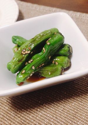 ししとうの甘辛炒め♡つけ合わせに-レシピのメイン写真