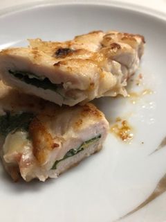 胸肉の大葉梅はさみ焼き-レシピのメイン写真