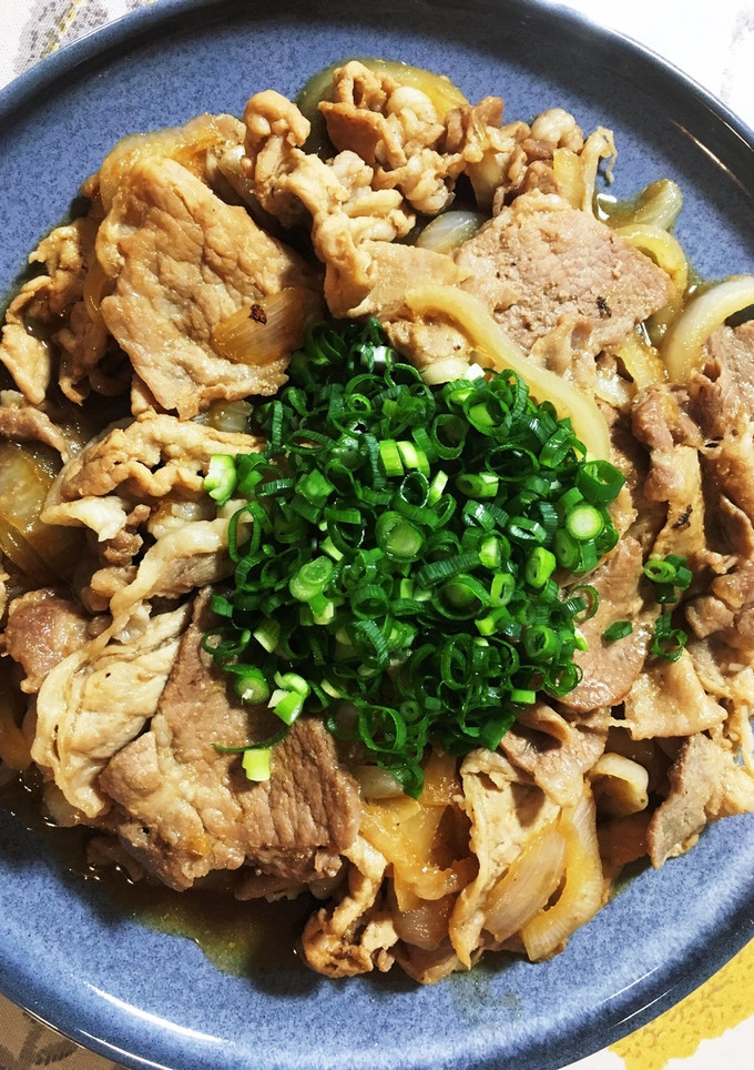 新たまねぎでつくる甘辛しょうが焼き-レシピのメイン写真