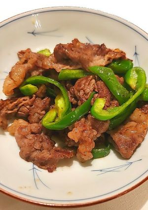 牛肉とピーマンの青椒肉絲風炒め-レシピのメイン写真