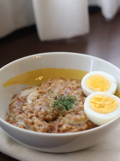 オートミールでチーズカレー粥-レシピのメイン写真