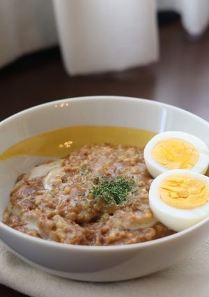オートミールでチーズカレー粥-レシピのメイン写真