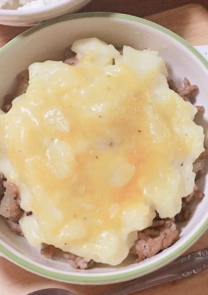 ひき肉とじゃがいもの重ね焼き-レシピのメイン写真