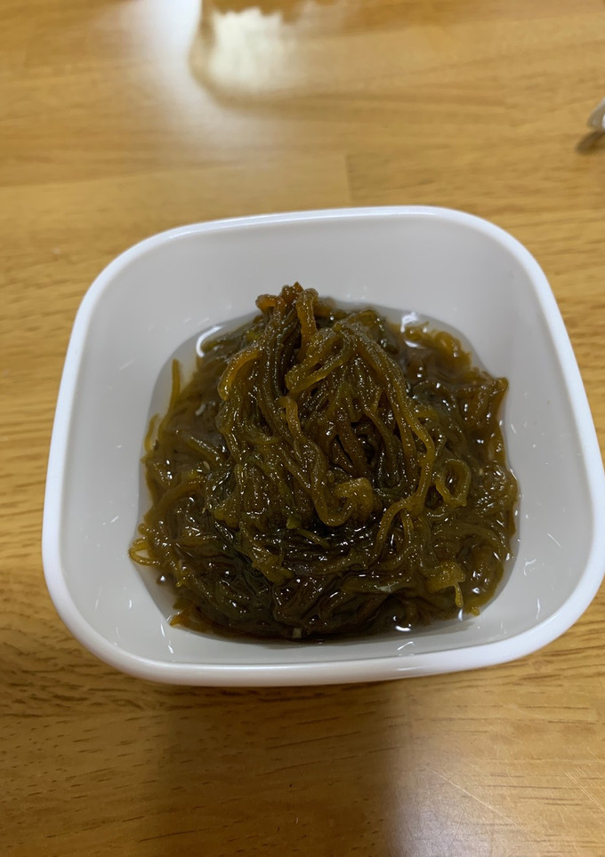 我が家のもずく　三杯酢-レシピのメイン写真