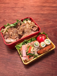お弁当・・・48大戸屋生姜焼き弁当-レシピのメイン写真