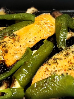 グリルパンで!簡単☆鮭のガリバタ焼き-レシピのメイン写真