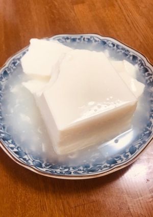 牛乳パックで固める！杏仁豆腐-レシピのメイン写真