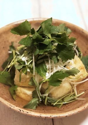 とっても簡単！香る揚げ出し豆腐-レシピのメイン写真