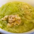 鶏がらスープの素で簡単!野菜スープ