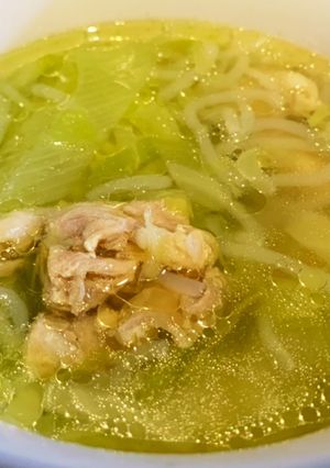 鶏がらスープの素で簡単!野菜スープ-レシピのメイン写真