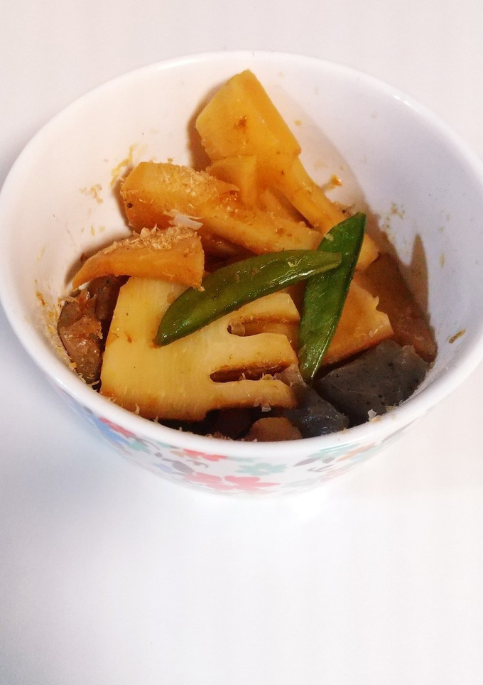 筍とこんにゃくの煮物-レシピのメイン写真