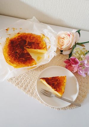超簡単☆バスクチーズケーキ!-レシピのメイン写真