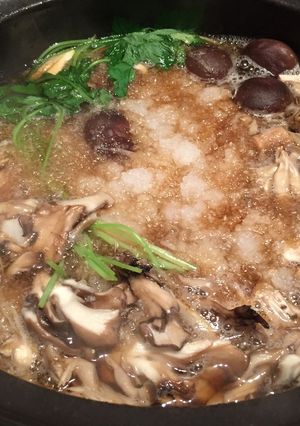 【簡単鍋 鍋物】きのこのみぞれ鍋-レシピのメイン写真