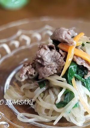 綺麗になれちゃう『チャプチェ』-レシピのメイン写真