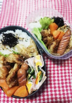 パパママ弁当♡焼き肉だれ味唐揚げ4/24-レシピのメイン写真