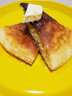 粉をふるわないホットケーキ【子供おやつ】-レシピのメイン写真