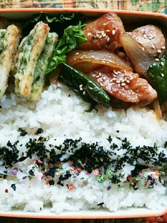 鶏肉と新玉ねぎのオイスター炒め♪-レシピのメイン写真