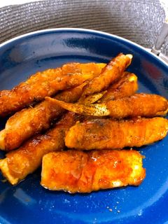マコモ筍の肉巻きオイスターソース仕立て-レシピのメイン写真