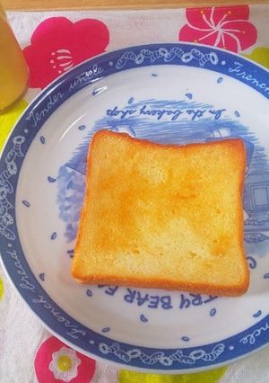 ハニーバタートースト-レシピのメイン写真