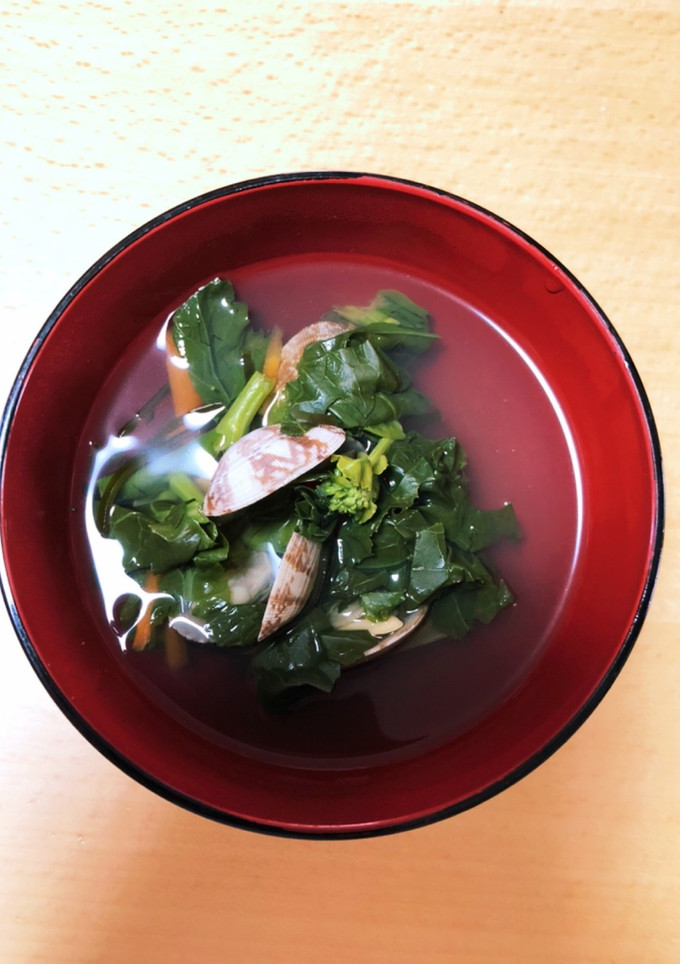 簡単あさりのお吸物！-レシピのメイン写真