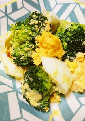 和えるだけ☆ブロッコリーと卵のマヨサラダ-レシピのメイン写真