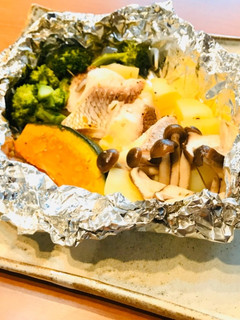 白身魚と野菜のホイル焼き【簡単!酒蒸し】-レシピのメイン写真