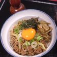 松屋の期間限定!ガリたま牛めし♪