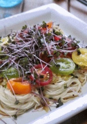 そうめんカルパッチョ-レシピのメイン写真